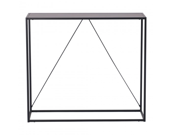 Конзолна маса Austevoll 90x30x80cm черна []