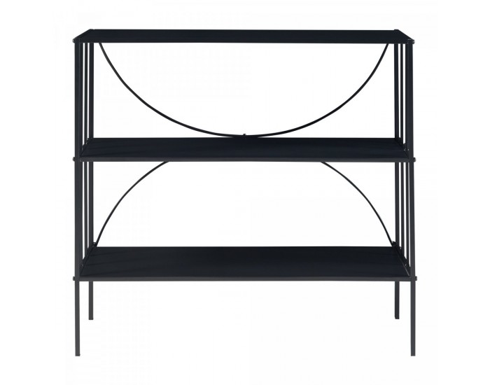 Конзолна маса Baarn 65.5x70x32 cm Черна []