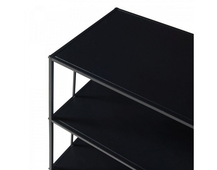 Конзолна маса Baarn 65.5x70x32 cm Черна []