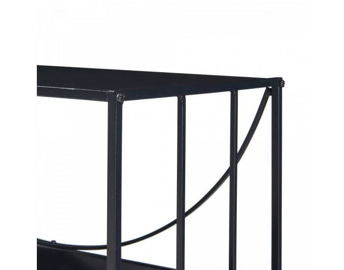 Конзолна маса Baarn 65.5x70x32 cm Черна []