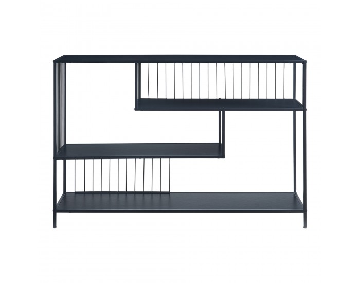 Конзолна маса Oxelösund 120x33x80 см черна []