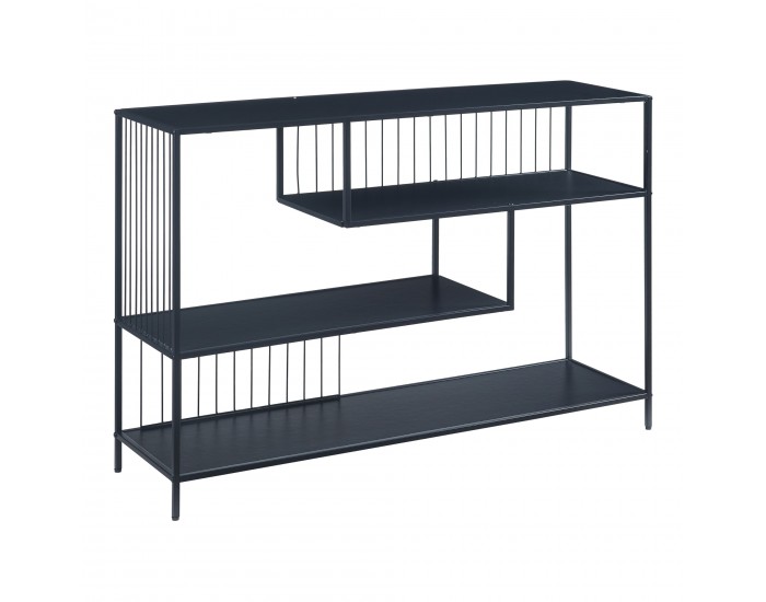 Конзолна маса Oxelösund 120x33x80 см черна []