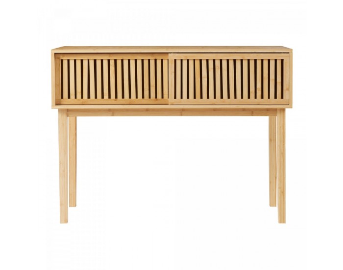 Конзолна маса Ypäjä 110x39x81 cm бамбук []