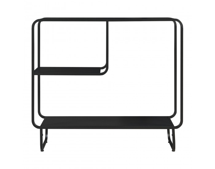 Конзолна маса Færder метал 92x33x81 см черна []