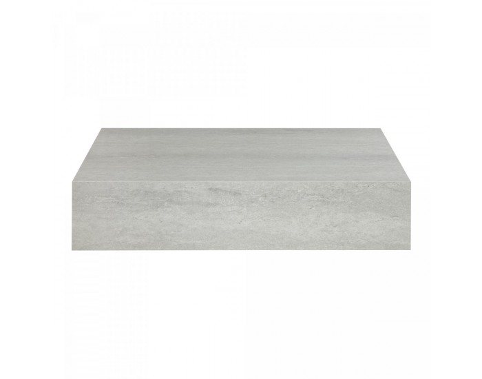 Стенен рафт Kärsämäki с чекмедже в бетонен вид []