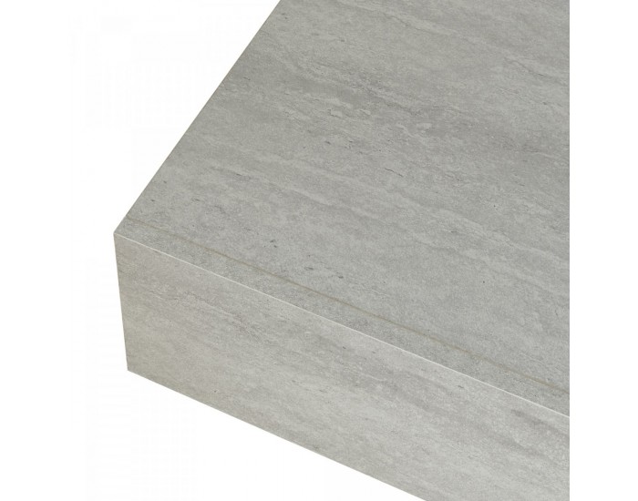 Стенен рафт Kärsämäki с чекмедже в бетонен вид []