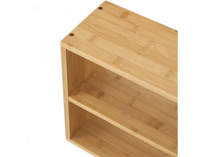 Стенен рафт Gol 50x15x30 см бамбук []