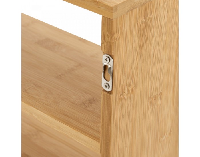 Стенен рафт Gol 50x15x30 см бамбук []