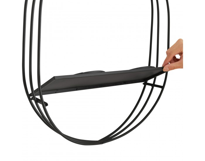 Рафт за растения Vestby с 2 саксии метал []