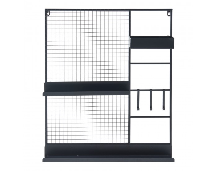 Решетка за стена Westre 70x60x11см метална черна []