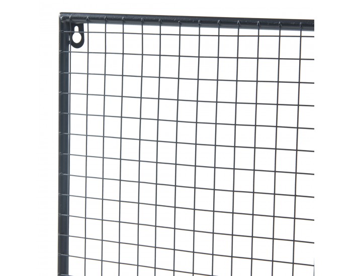 Решетка за стена Westre 70x60x11см метална черна []