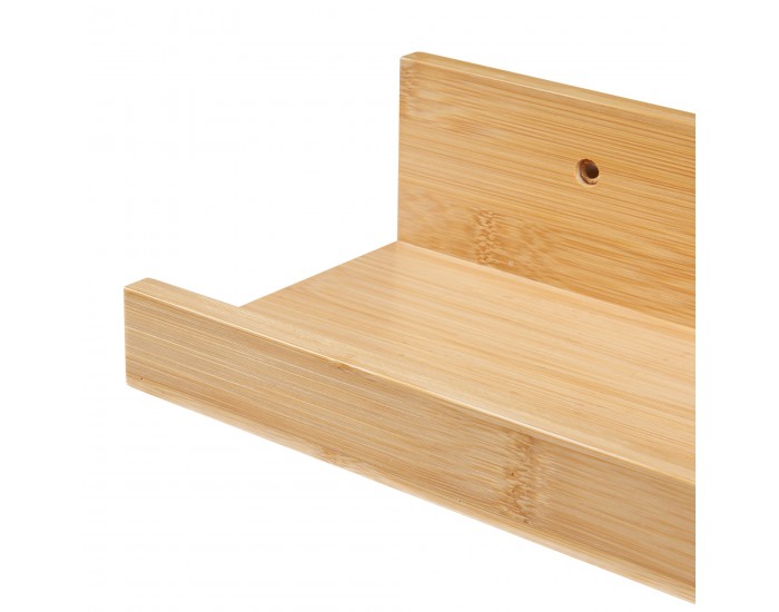 Комплект стенен рафт Gildeskål комплект от 3 40x13x7 см бамбук []