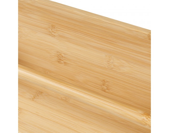 Стенен рафт Hareid 80x60x12см бамбук []