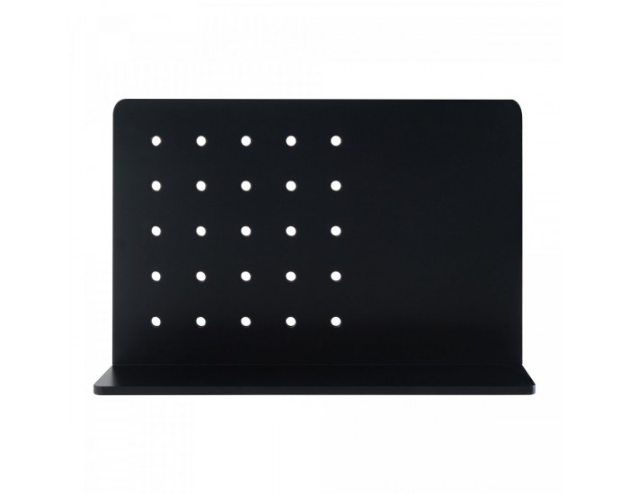 Стенен рафт Dønna 60x15x40cm черен []