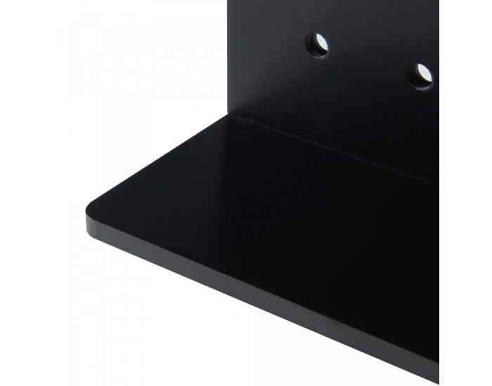 Стенен рафт Dønna 60x15x40cm черен []
