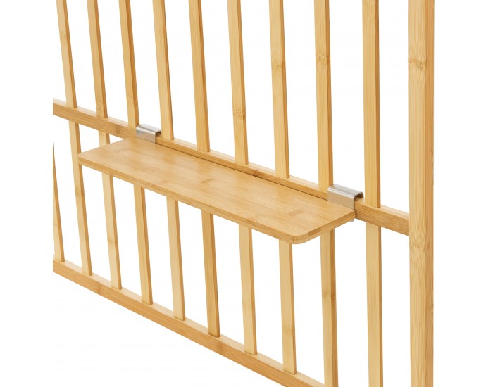 Стенен рафт Røst 120x80x13cm бамбук []