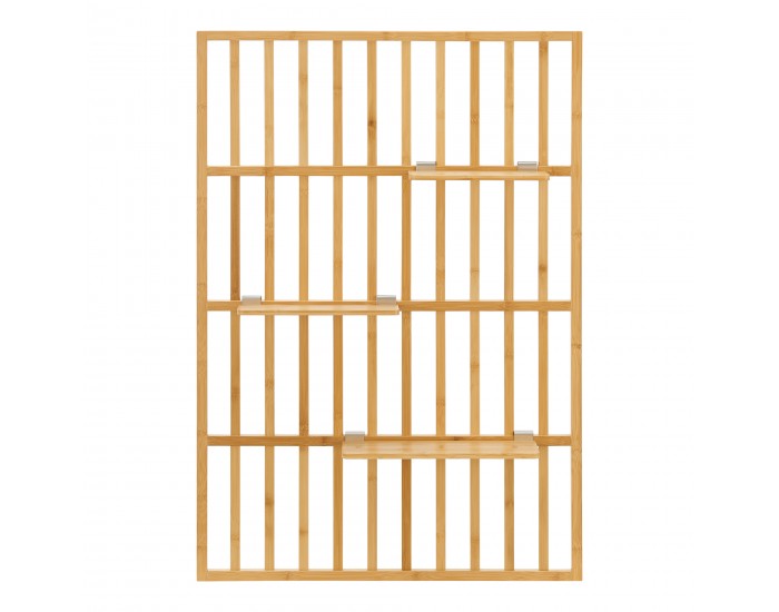 Стенен рафт Røst 120x80x13cm бамбук []