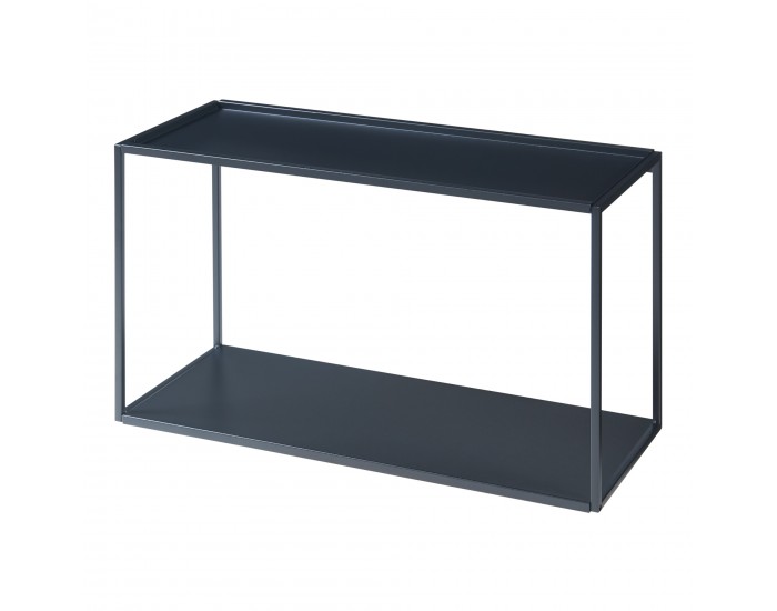 Стенен рафт Notodden 60x25x35см черен []