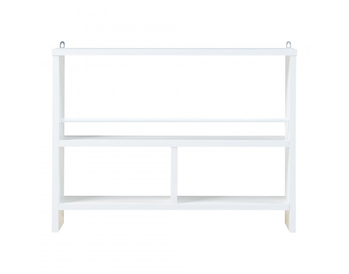 Стенен рафт Piteå 60x10,5x45cm бял []