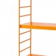 Strängnäs модулен стенен комплект рафтове от 4 оранжеви []