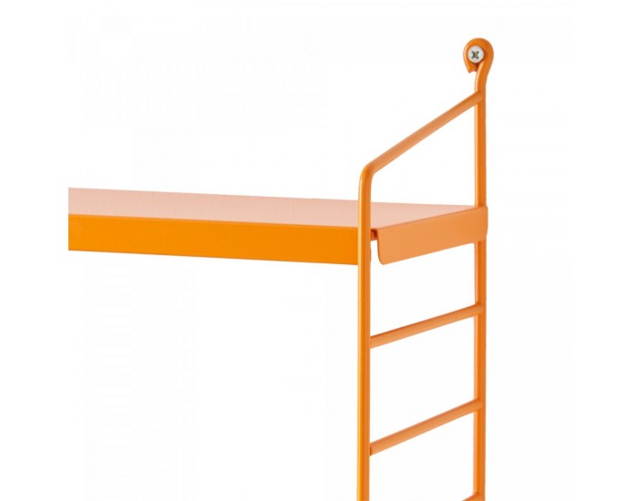 Strängnäs модулен стенен комплект рафтове от 4 оранжеви []