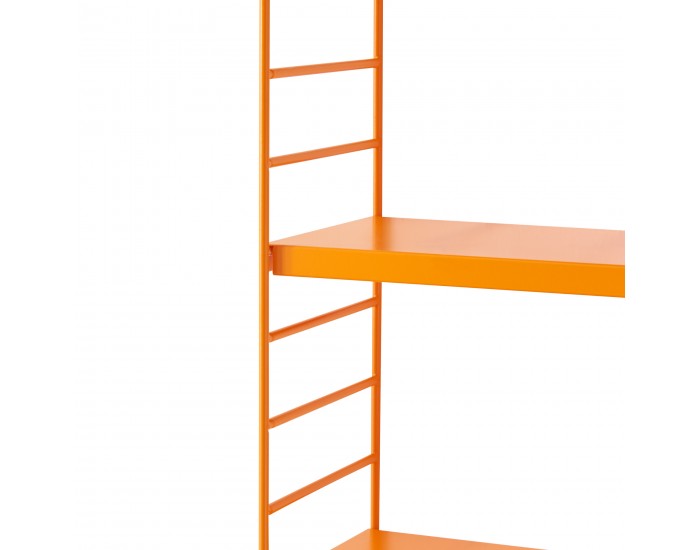 Strängnäs модулен стенен комплект рафтове от 2 оранжеви []