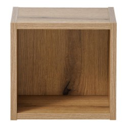 Рафт за баня Skelbolu 27x25x21 см дъб [] - Дневна