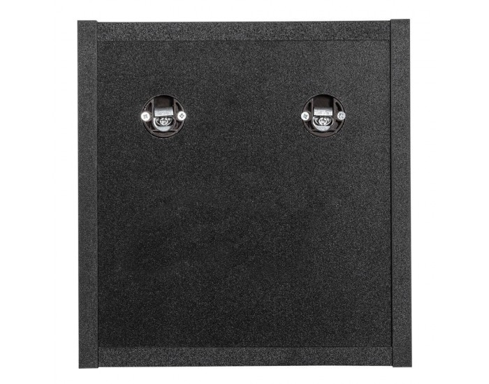 Рафт за баня Skelbolu 27x25x21 см черен []