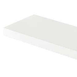 Комплект стенни рафтове Stranda от 2 бр., 60x20x4 см, бял [] - Дневна