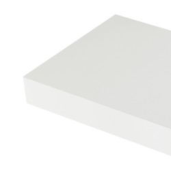 Стенни рафтове Stranda от 2 бр., 40x17x4 см, бели [] - Дневна