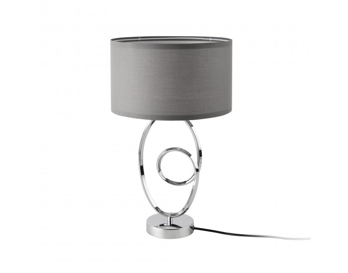 Настолна лампа Torquay 49,5 см сива []