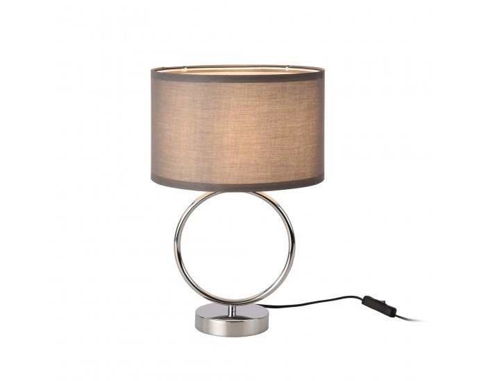 Настолна лампа Torquay 42 см сива []