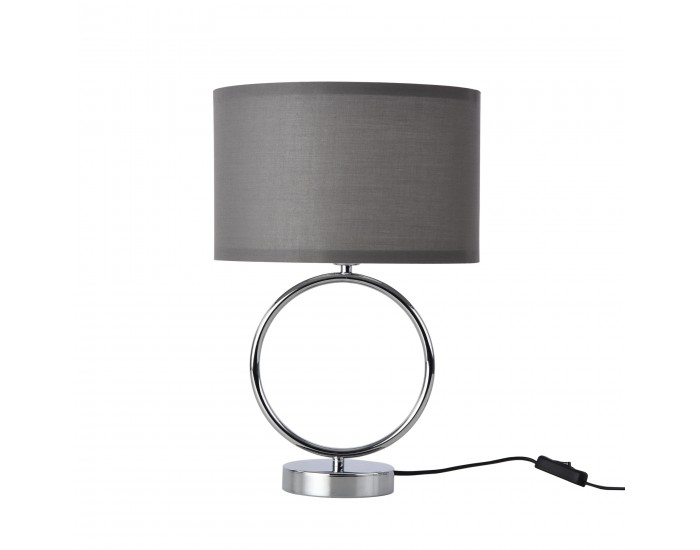 Настолна лампа Torquay 42 см сива []