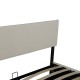 Тапицирано легло Juva с матрак и леглова кутия 180x200 см Beige Corium Тапицирано легло Juva с матрак и леглова кутия 180x200 см Beige Corium
