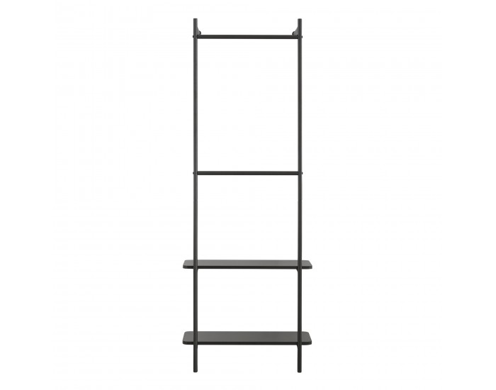 Стенно портманто Bremanger 162x60x26cm черно []