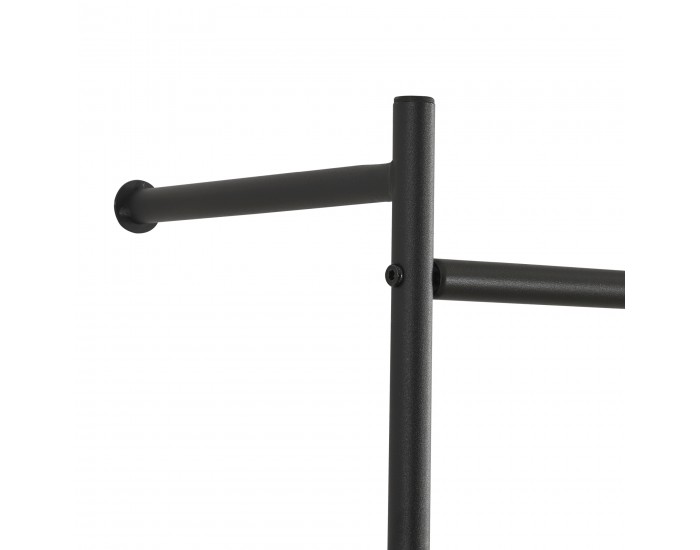 Стенно портманто Bremanger 162x60x26cm черно []
