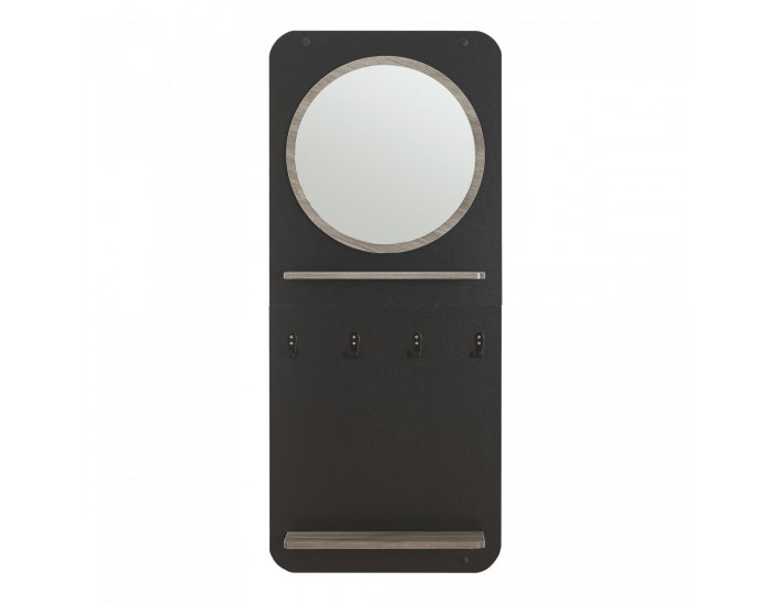 Гардероб панел Helsinge с огледало 140x60x16 см []