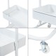 Подвижна закачалка Kumad 175x58x36 см Бяла []