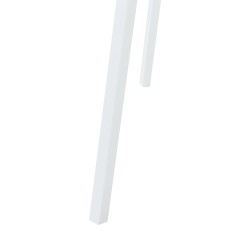 Закачалка Edet 179x48x48 см Бяла [] - Гардероби