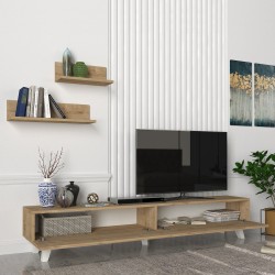 Saarijärvi ТВ маса с 2 рафта дъб [] - Sonata G