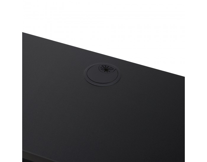 Стенен рафт за телевизор Støvring Черен []