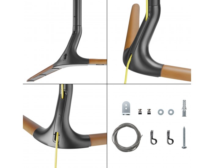 Стойка за телевизор Ystad за екрани до 65 инча []