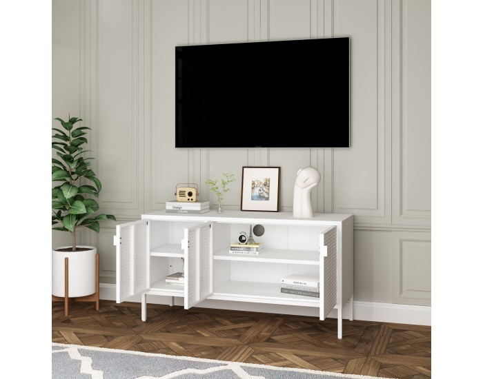 ТВ шкаф Castelli 114 x 40 x 60 см стомана []