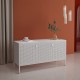 ТВ шкаф Castelli 114 x 40 x 60 см стомана []