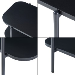 ТВ маса Samnanger 120x40x45 см Черен [] - Sonata G