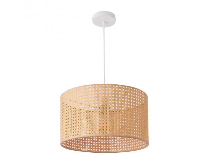 Висяща лампа Shrewsbury бежово / бяло []