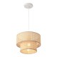 Висяща лампа Ascot Ø30 см визия на ратан []