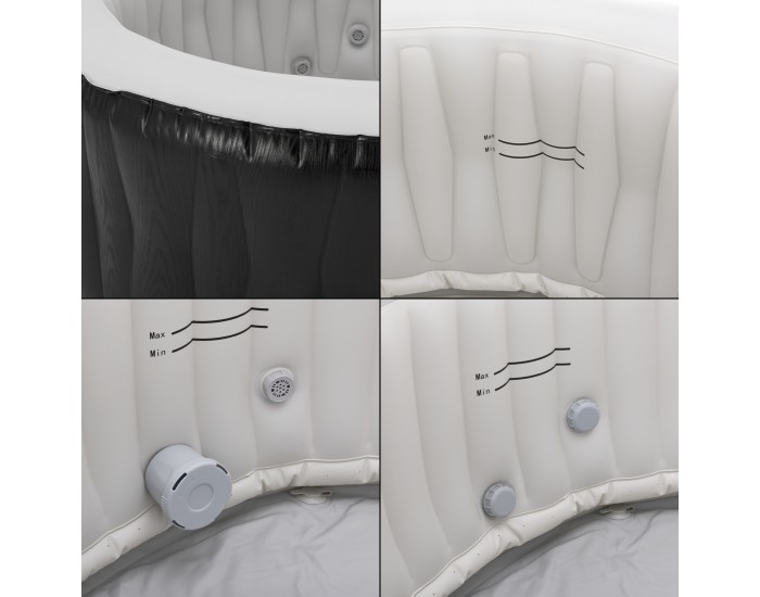 Надуваема джакузи Carbone 165x70 см []