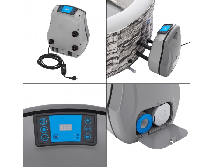 Надуваема джакузи Carosino 204x70 см []