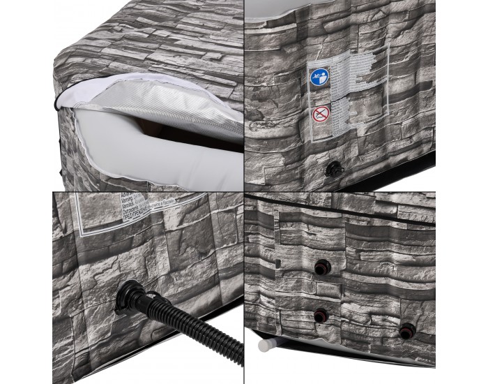 Надуваема джакузи Carosino 195x70 см []